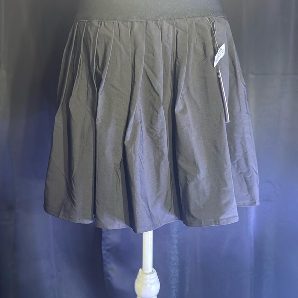 Better Together, Black Women's mini Skort with pocket shorts, NWT, XS